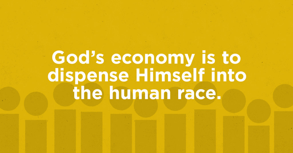 Did You Know God Has an Economy?