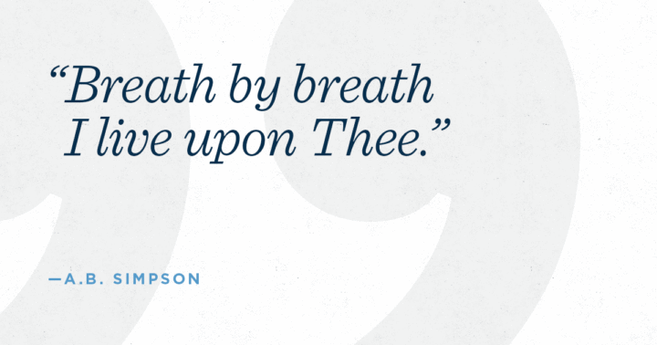 breathing in god