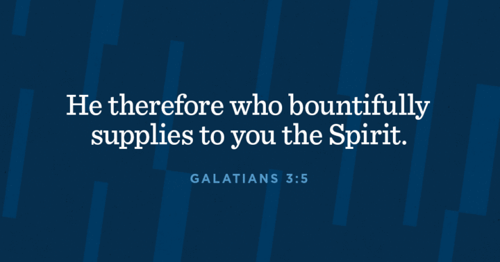 Bountiful Supply of the Spirit